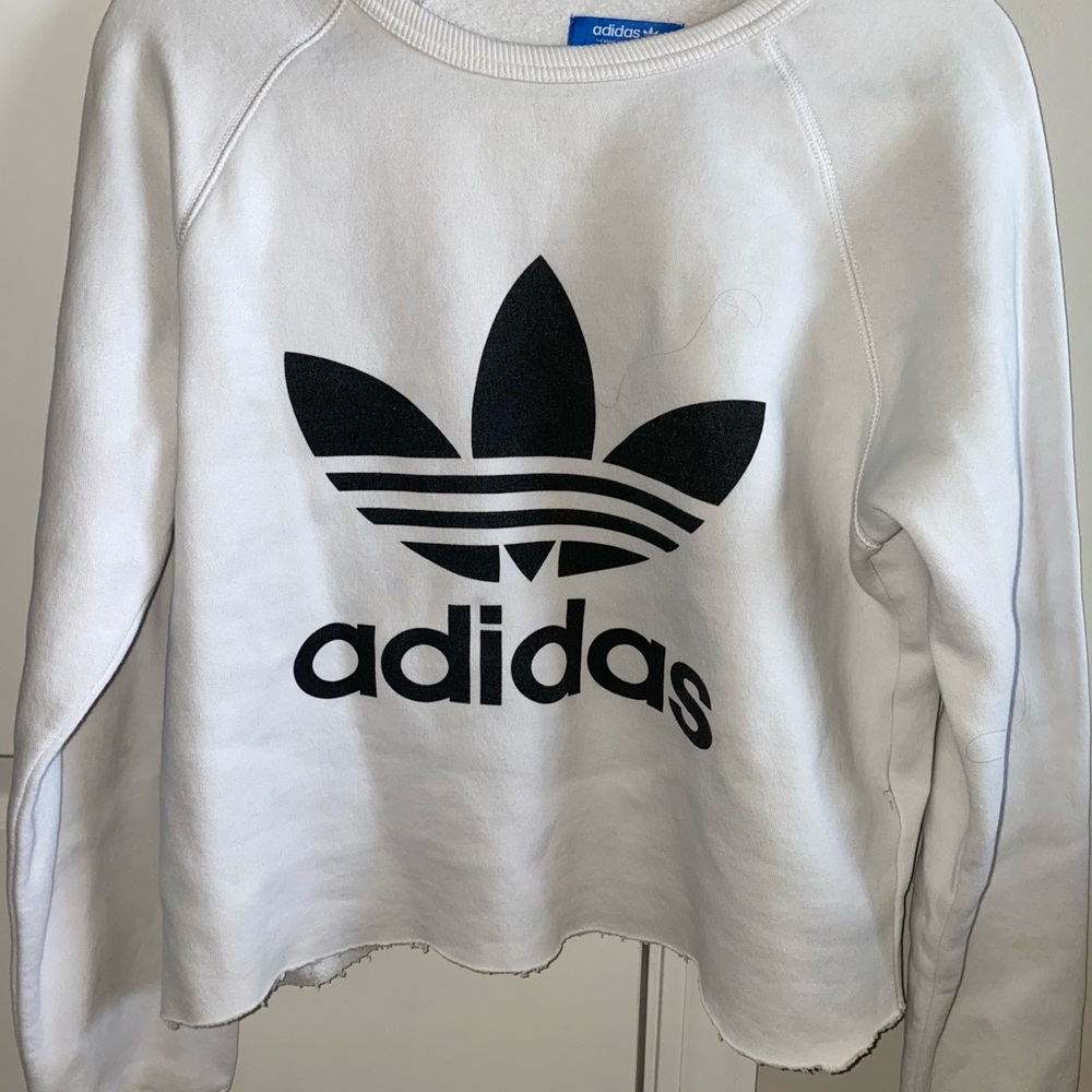 Cropped Adidas Sweatshirt
